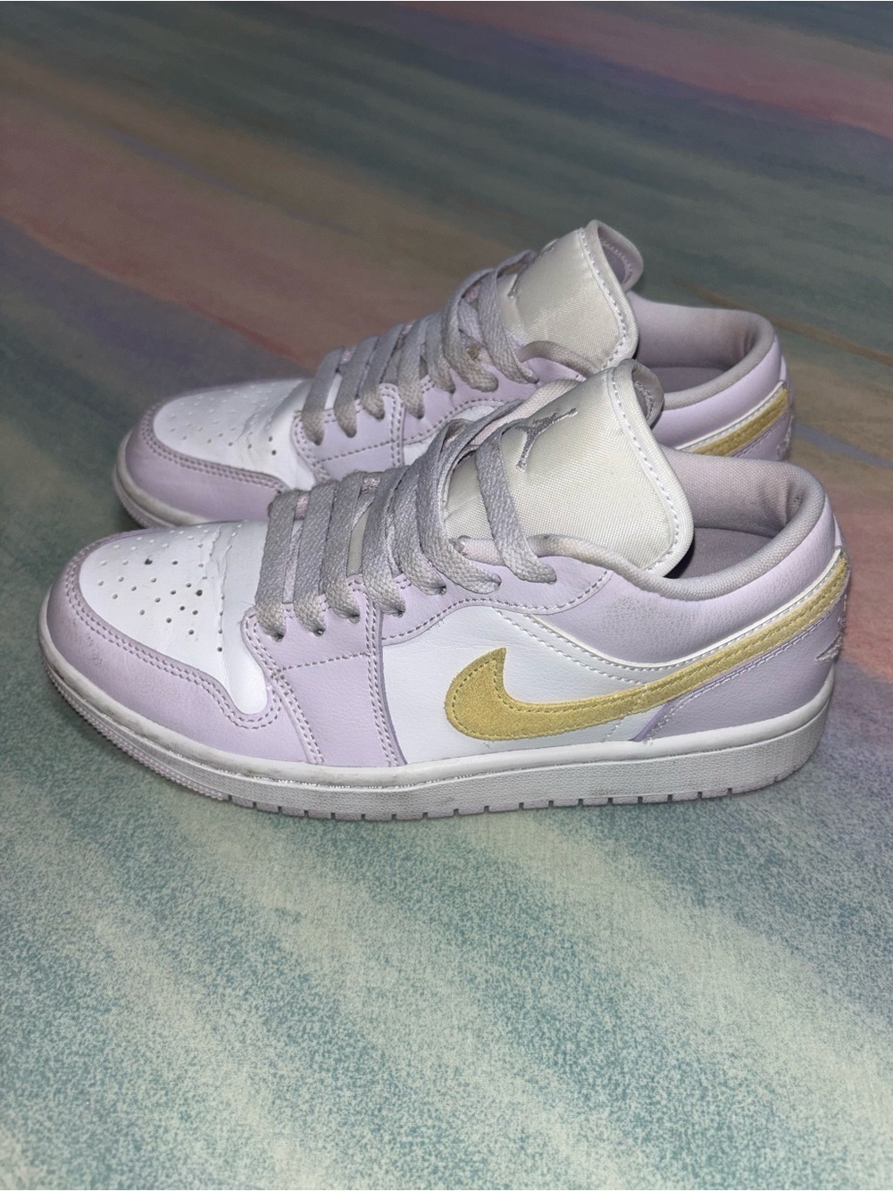 Nike Air Jordan 1 low Barely Grape Women’s sneakers size 7 shoes